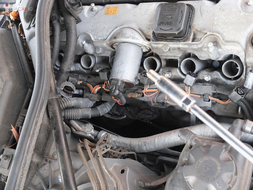 catalytic converter glowing?orange